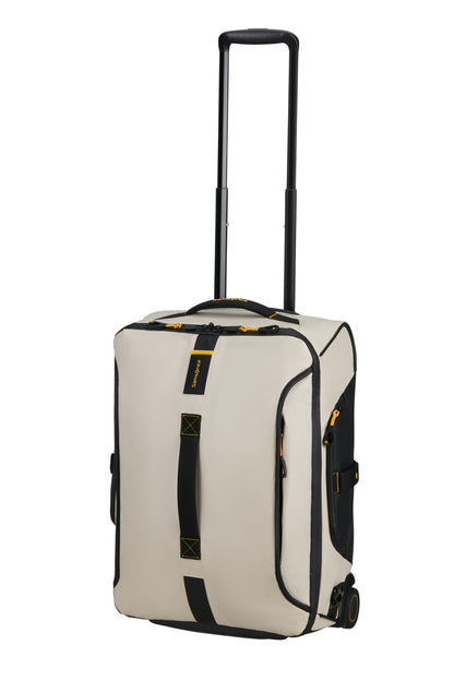 Samsonite Paradiver Light 55cm Wheeled Duffle Backpack 51L, Beige
