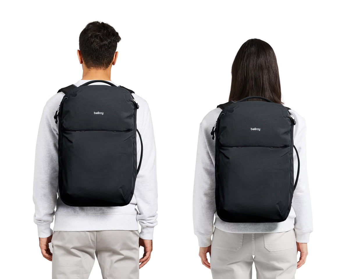 Bellroy Lite Travel Pack 30L – Carry-On Backpack, Black