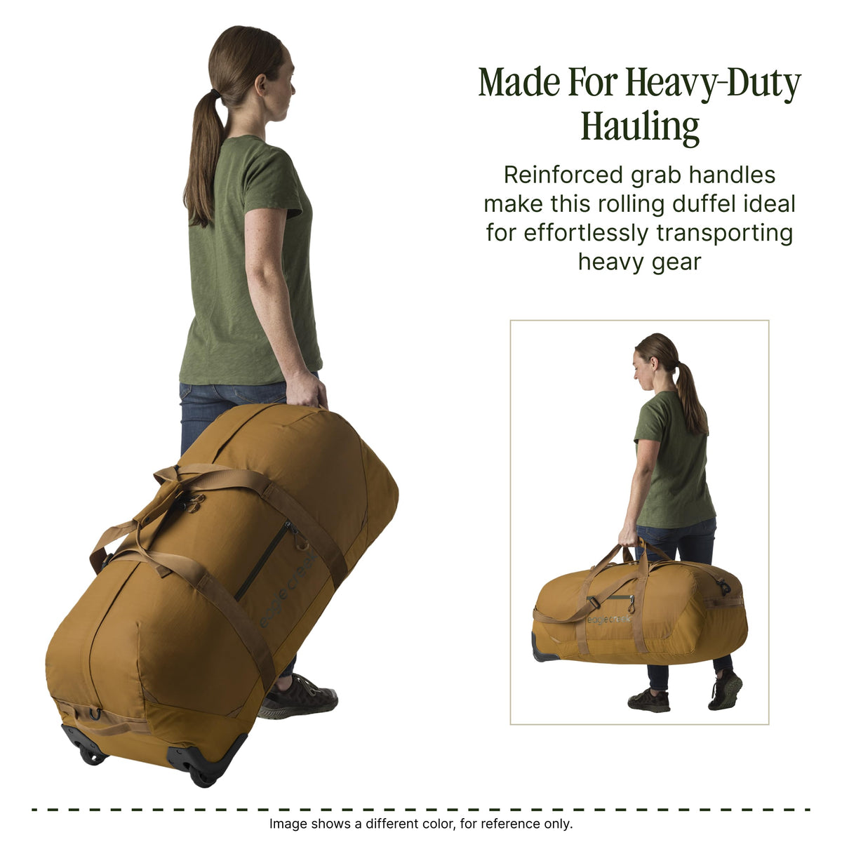 Eagle Creek No Matter What Rolling Duffel 130L – Smoke