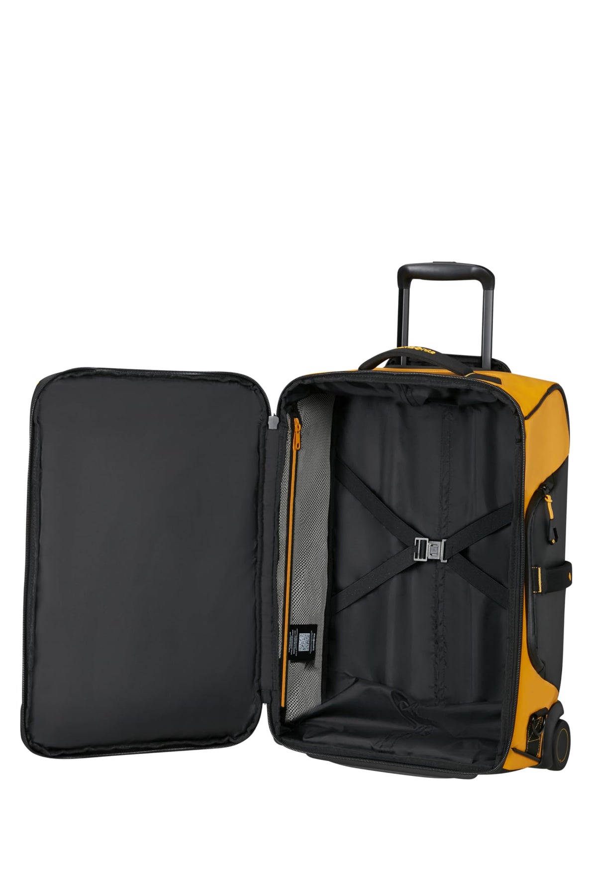 Samsonite Paradiver Light 55cm Wheeled Duffle Backpack 51L, Yellow
