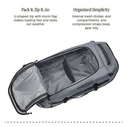 Eagle Creek Cargo Hauler 60L Duffel Bag – Charcoal