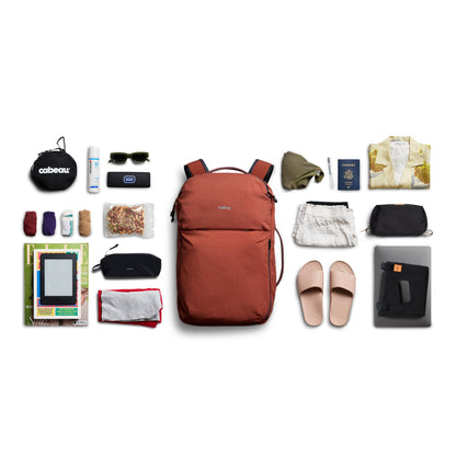 Bellroy Lite Travel Pack 30L – Carry-On Backpack, Clay