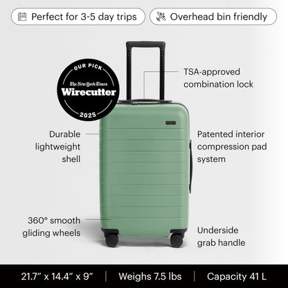 Away The Carry-On – 22" Lightweight Hardside Spinner Suitcase