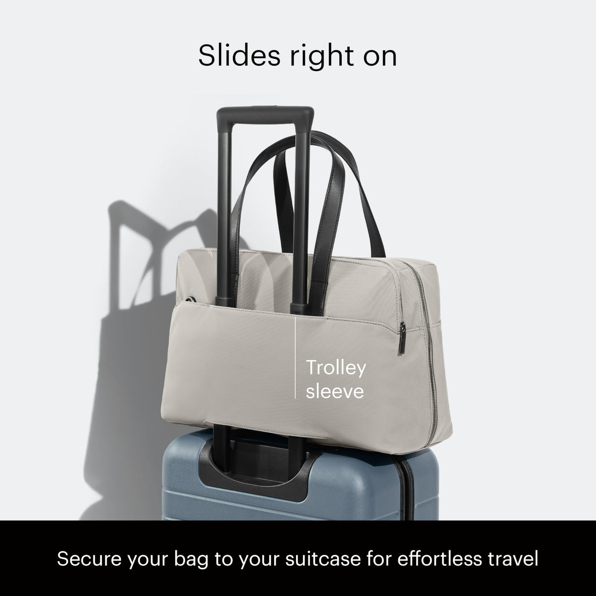 Away The Everywhere Bag – Airline-Approved Travel Bag, Gray