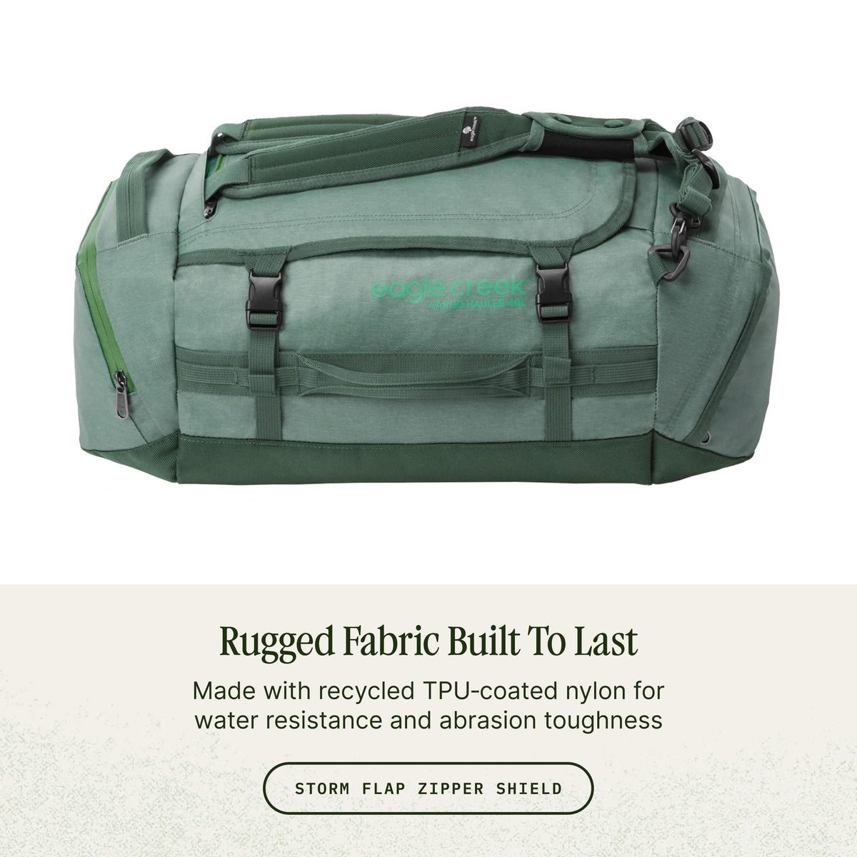 Eagle Creek Cargo Hauler 40L Duffel Bag – Duck Green