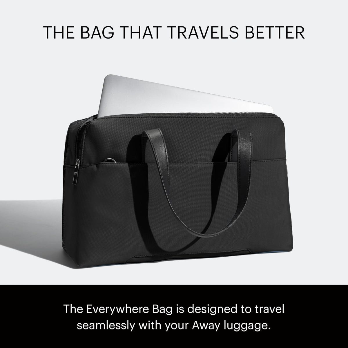 Away The Everywhere Bag – Airline-Approved Travel Bag, Black