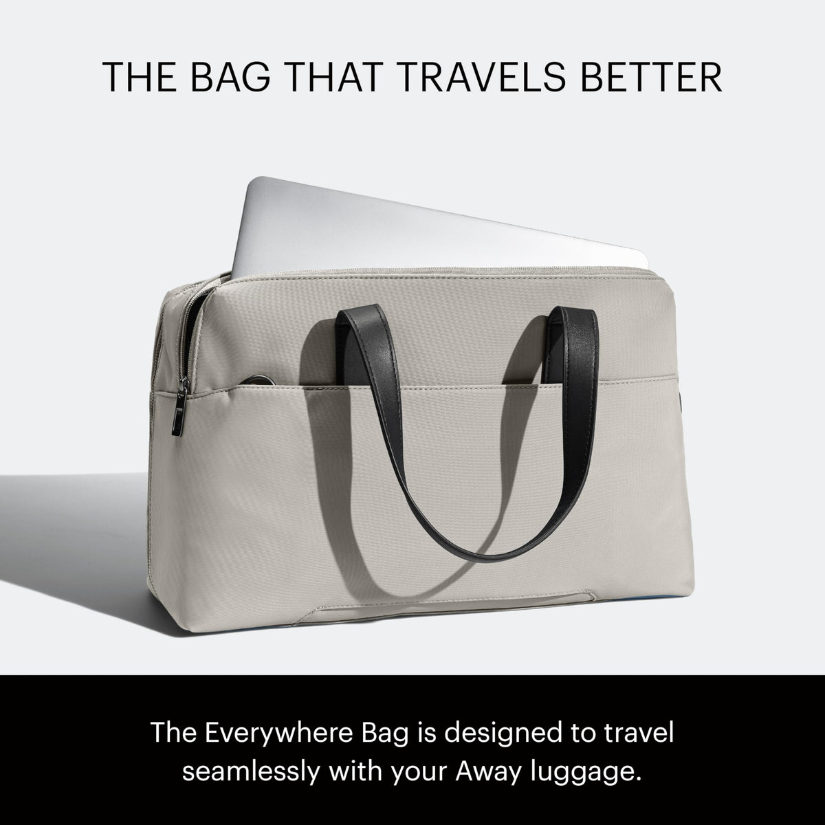 Away The Everywhere Bag – Airline-Approved Travel Bag, Gray