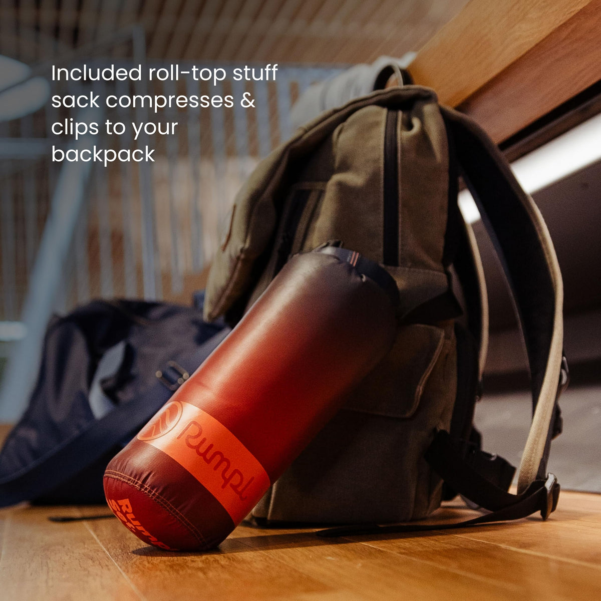 Rumpl Ultra-Packable Travel Puffy Blanket – Deepwater