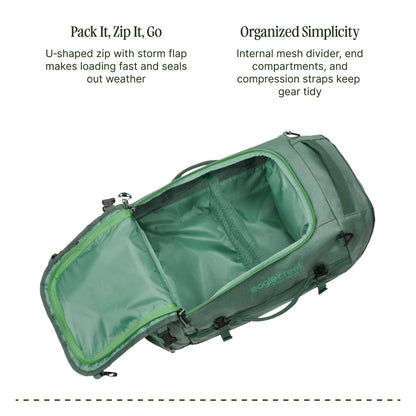 Eagle Creek Cargo Hauler 40L Duffel Bag – Duck Green