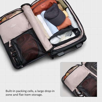 Bellroy Lite Carry-On 38L – Lightweight Travel Luggage, Clay