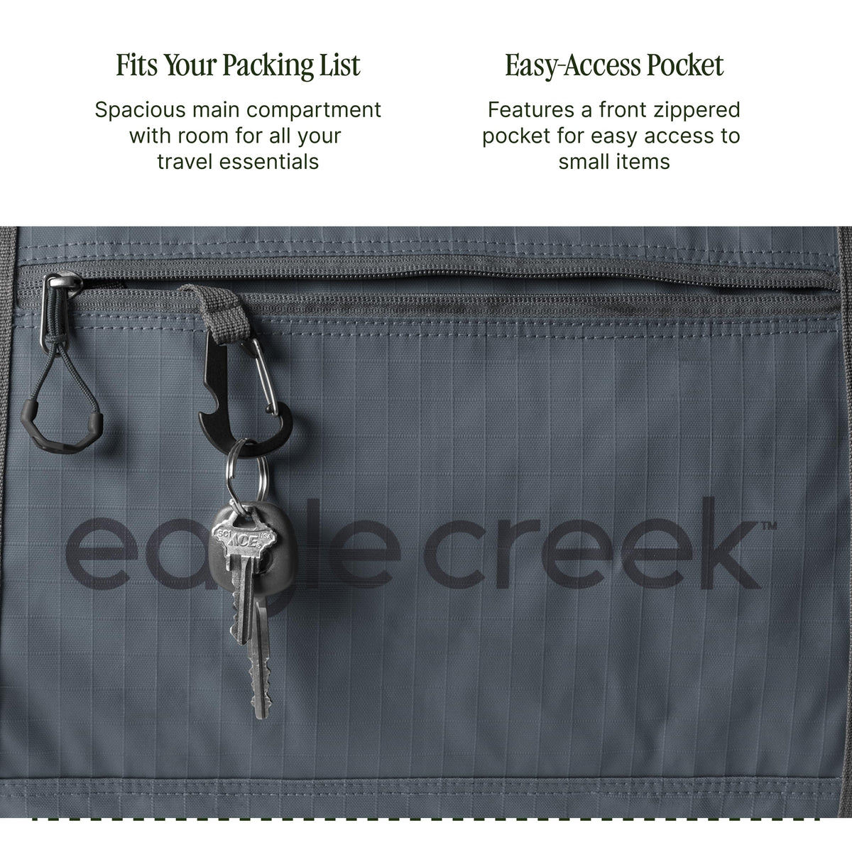 Eagle Creek No Matter What Rolling Duffel 130L – Smoke