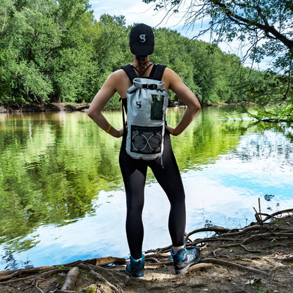 geckobrands Hydroner 20L Waterproof Packable Backpack – Pink